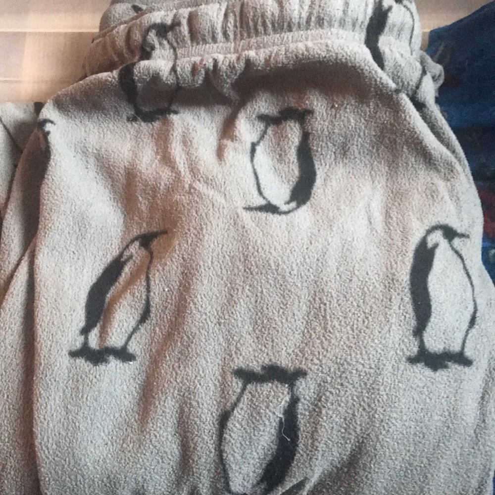 Penguin pajama pants